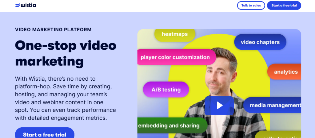 Wistia platform