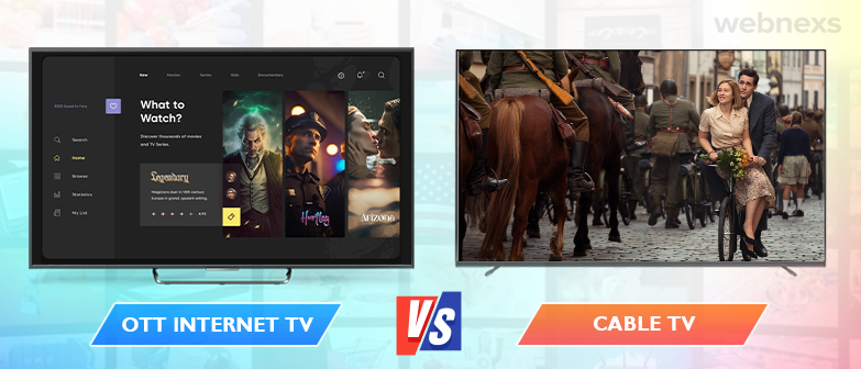 comparison between traditional and OTT internet TV