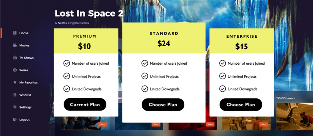 Pricing and subscription plans