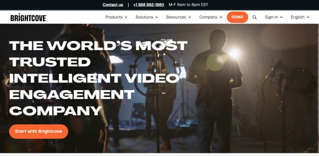 Brightcove video platform