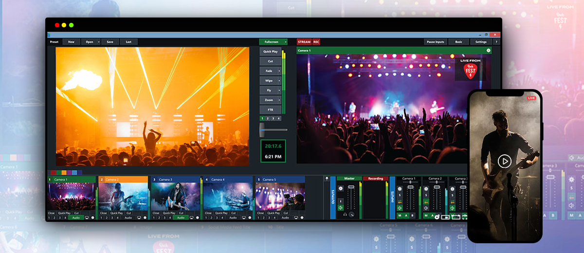 live streaming broadcasting software types of live streaming broadcasting software broadcasting software
