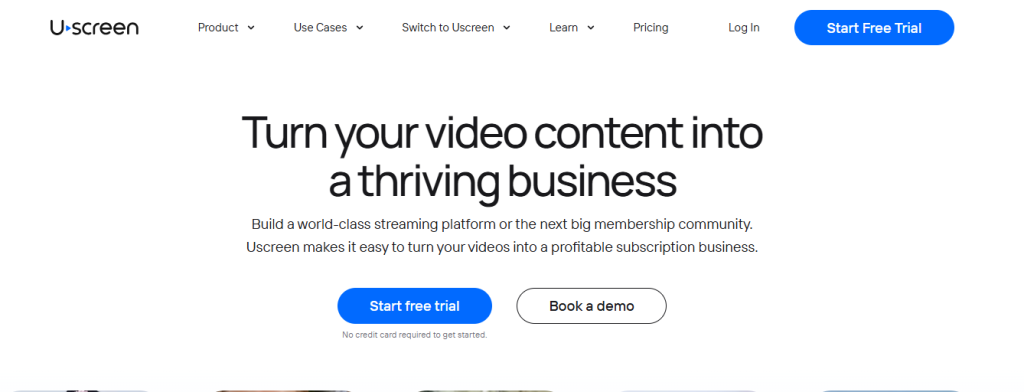 Uscreen video platform