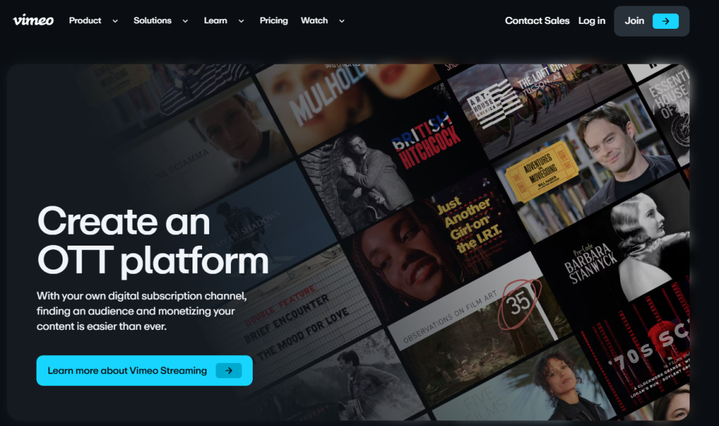 Vimeo OTT streaming