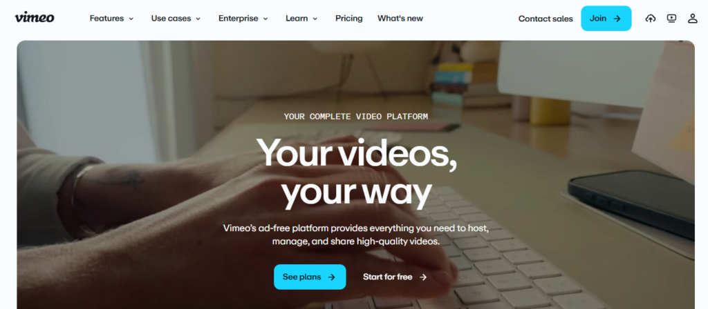 vimeo ott platform