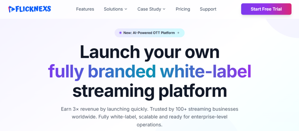 Flicknexs OTT Platform