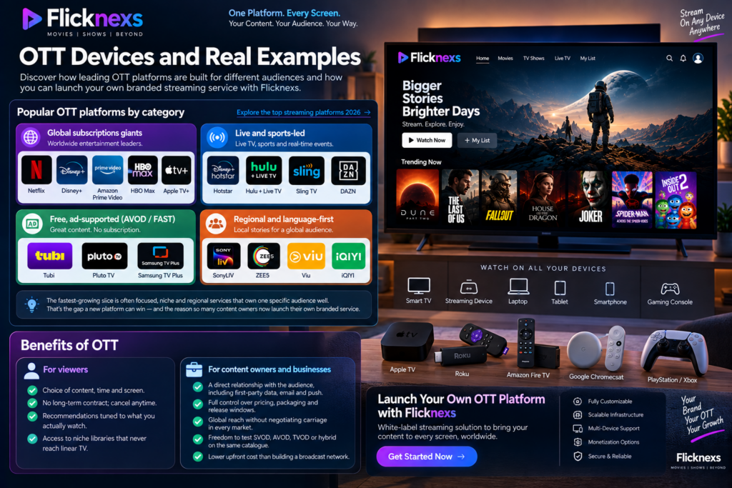 OTT devices and real examples