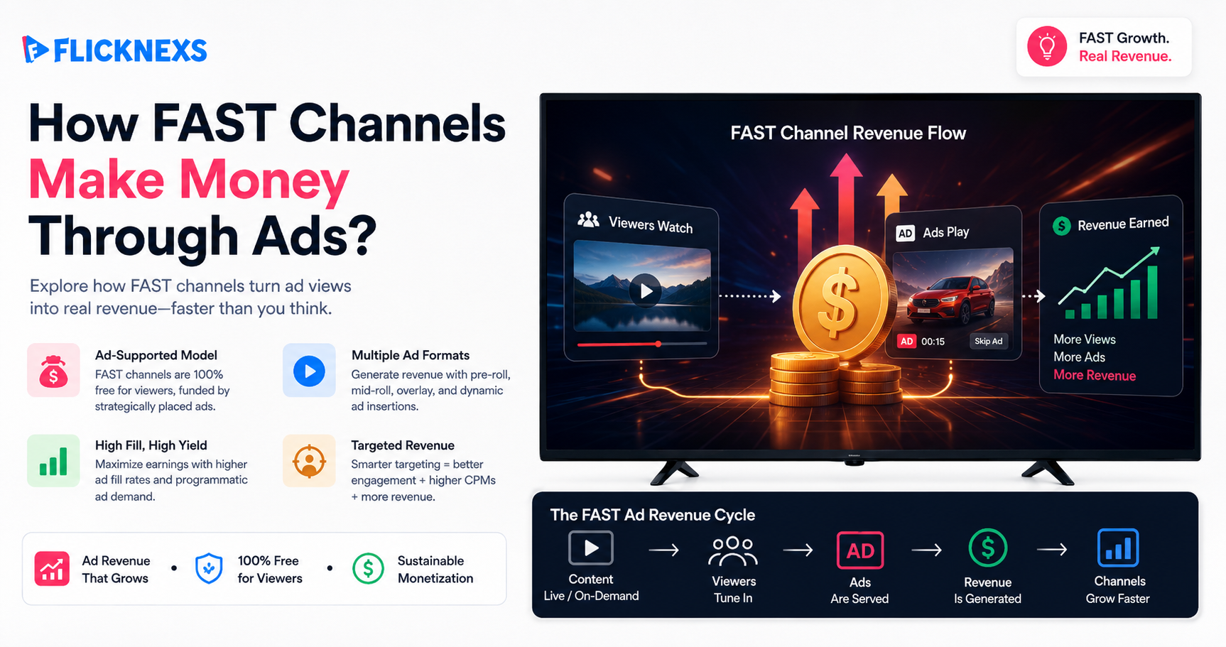 How FAST Channels Make Money Through Ads