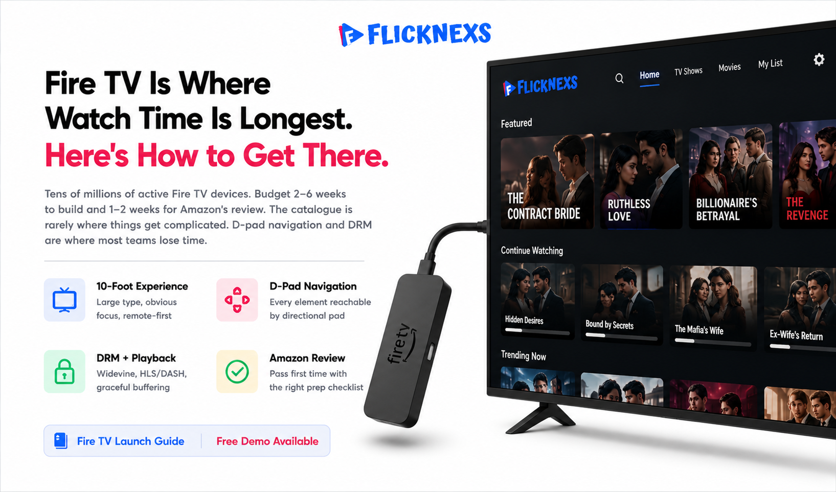 How to Build and Publish an Amazon Fire TV App for Your OTT Service