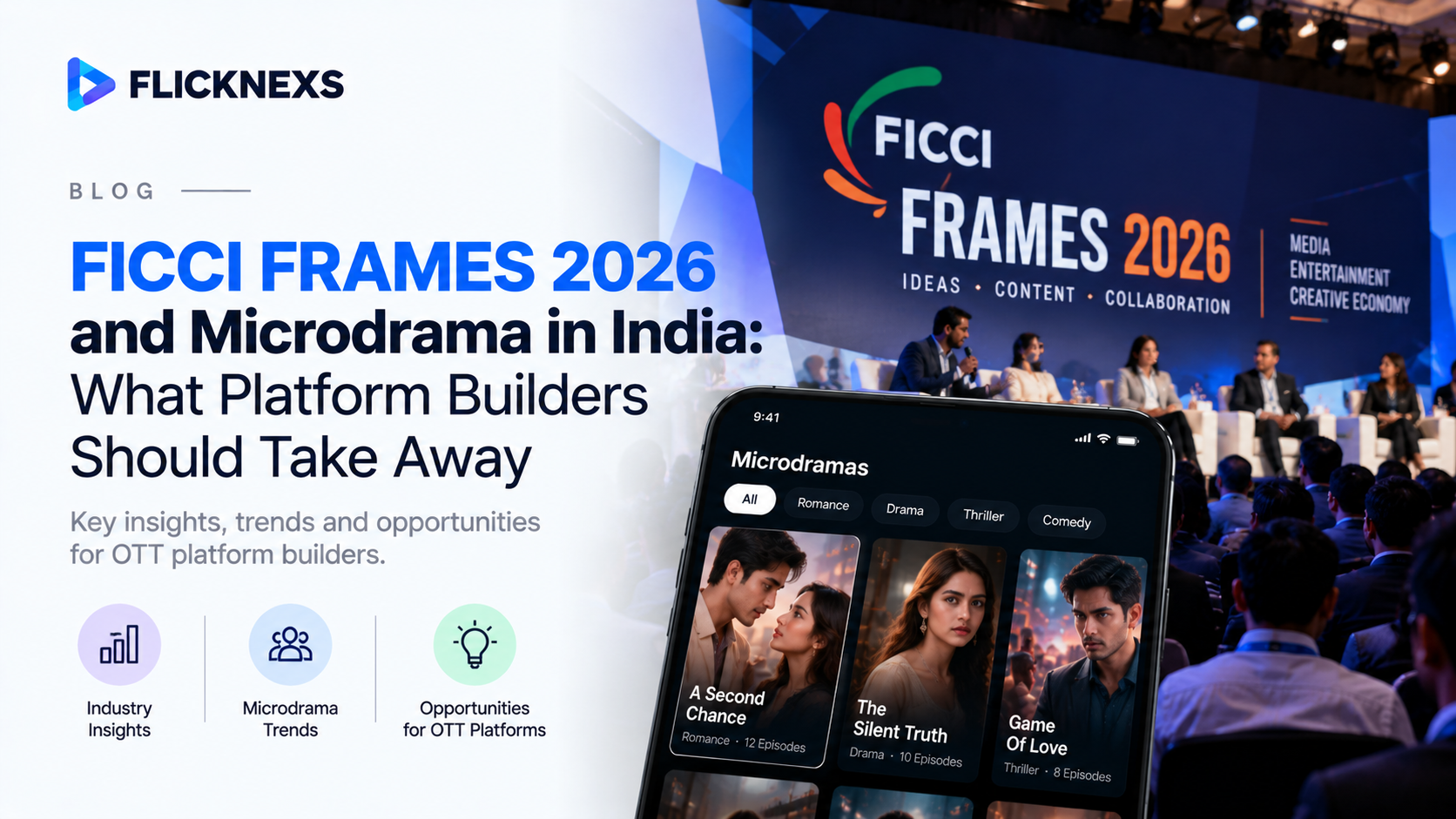 FICCI FRAMES 2026 and Microdrama in India: What Platform Builders Should Take Away