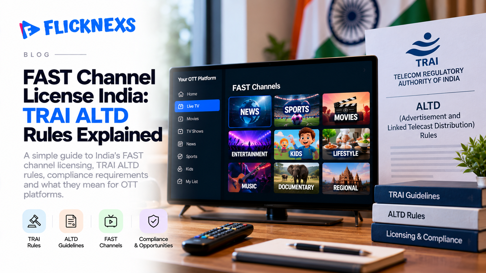 FAST Channel License India: TRAI ALTD Rules Explained